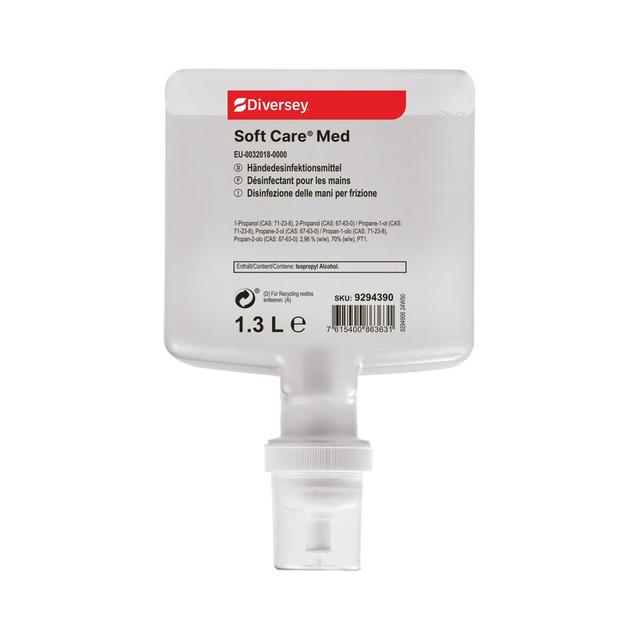 Soft Care Med H5 gel disinfettante mani Intellicare 1,3 lt* - 4pz x ct