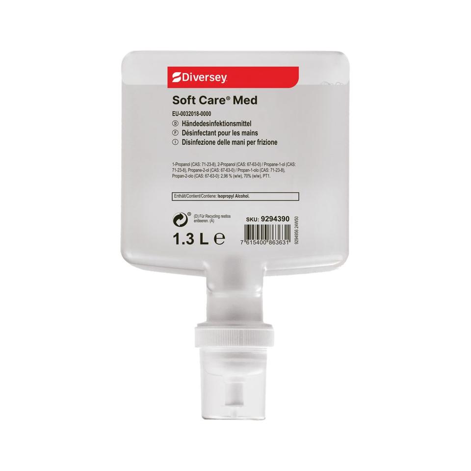 Soft Care Med H5 gel disinfettante mani Intellicare 1,3 lt* - 4pz x ct