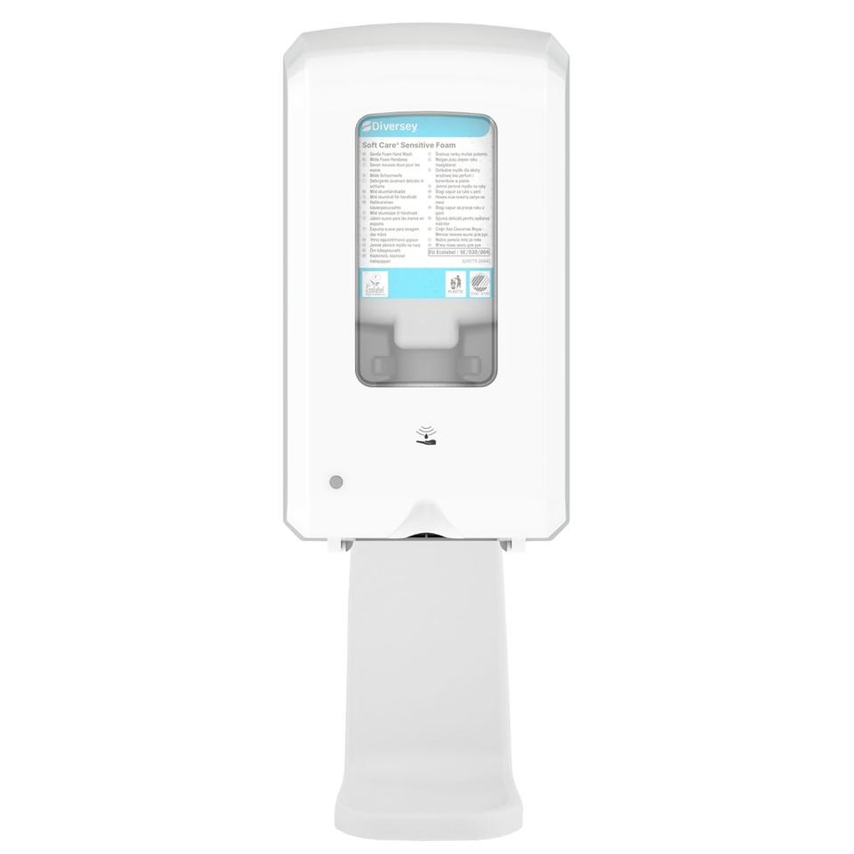 Dispenser Intellicare Hybrid bianco per saponi a cartuccia
