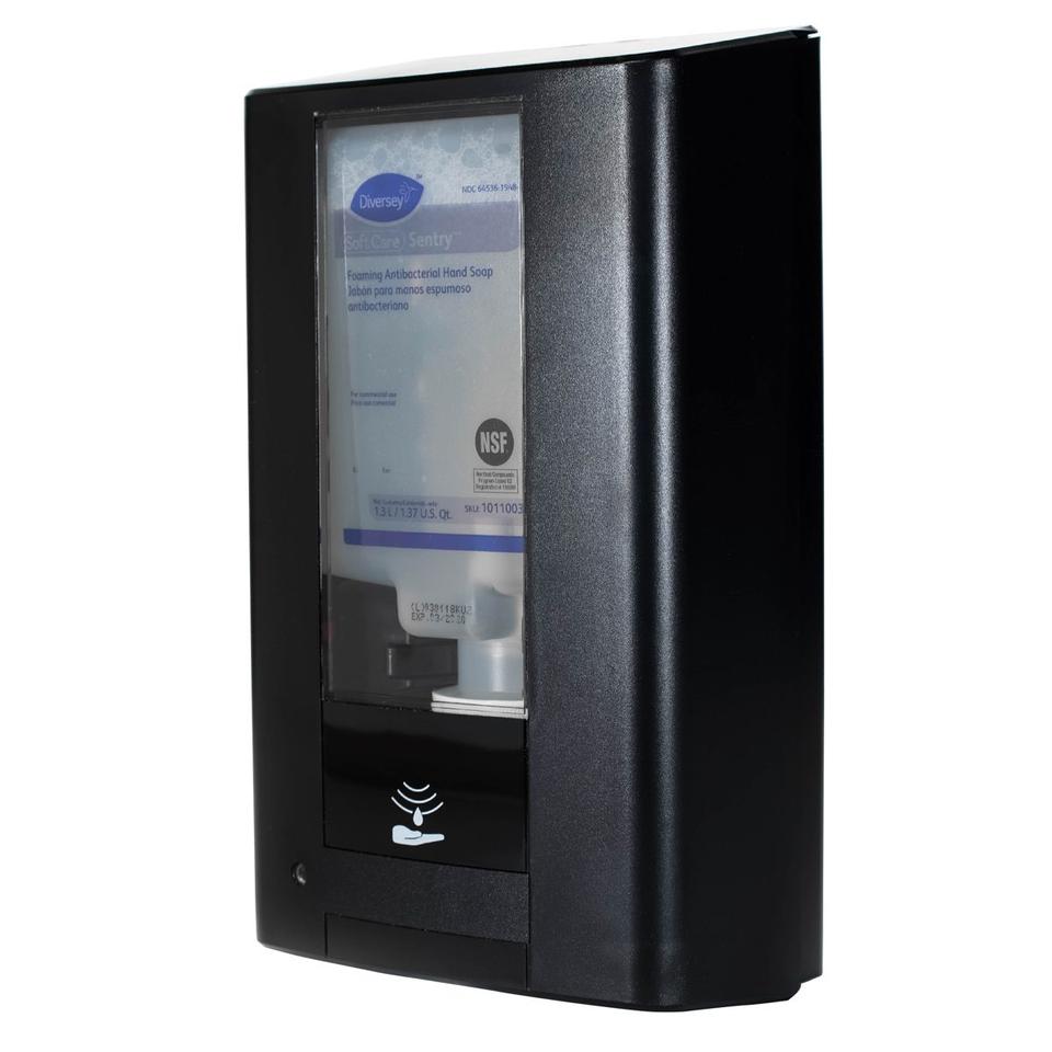 Dispenser Intellicare Hybrid nero per saponi a cartuccia
