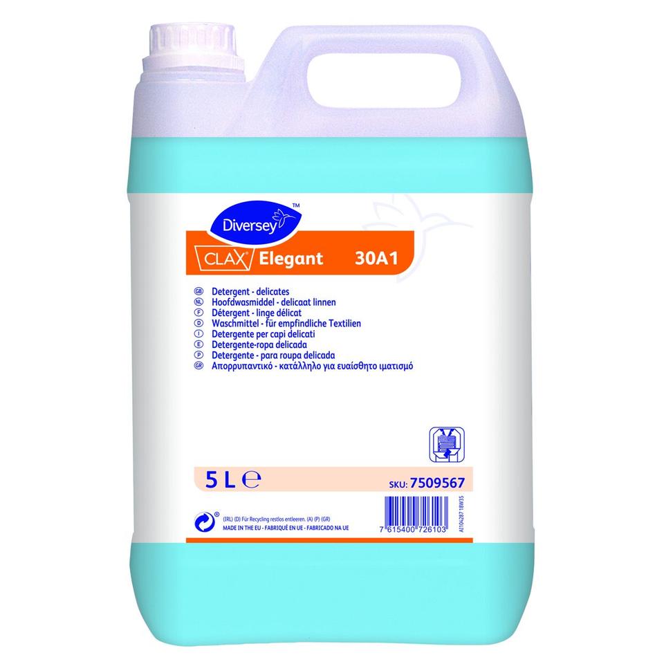 Clax Elegant 30A1 detergente enzimatico conc. ta 5lt - 2 ta x ct