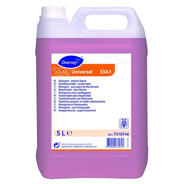 Clax Universal 33A1 detergente capi delicati 5lt. - 2 ta x ct
