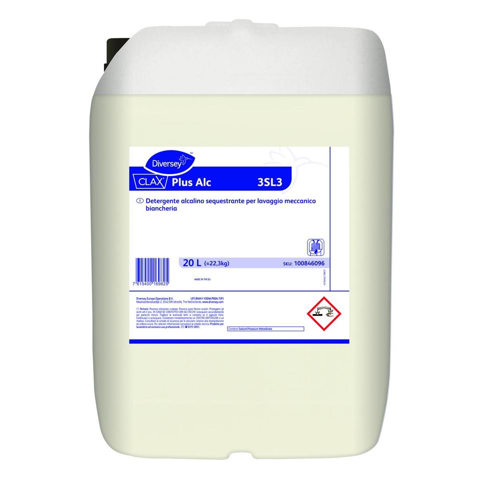 Clax Plus ALC 3SL3 detergente alcalino seques. 20lt.