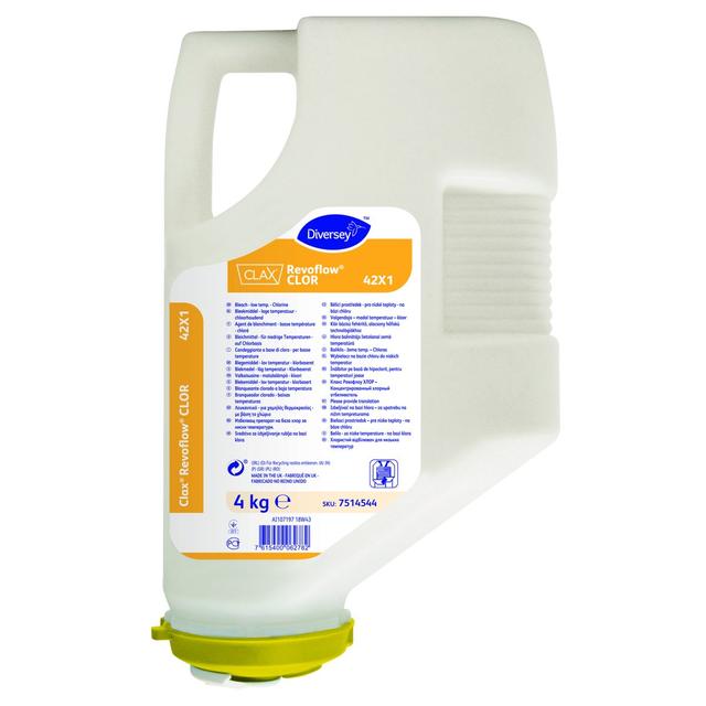 Clax Revoflow Clor candeggiante cloro 4kg.- 3 pz x ct