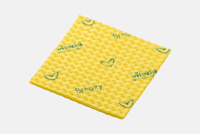 Panno antibatterico Breazy giallo cm.35x35,5 25 pz