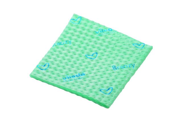 Panno antibatterico Breazy verde cm.35x35,5 25 pz