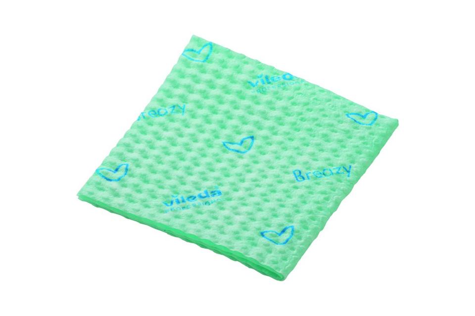 Panno antibatterico Breazy verde cm.35x35,5 25 pz