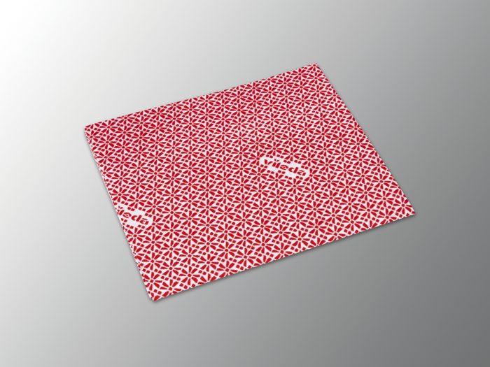 Panno WiPro antibatterico col.rosso cm. 36x42 20 pz