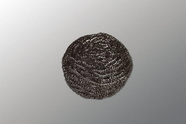 Spugna abrasiva acciaio inox Vileda tonda 40 gr. 10 pz