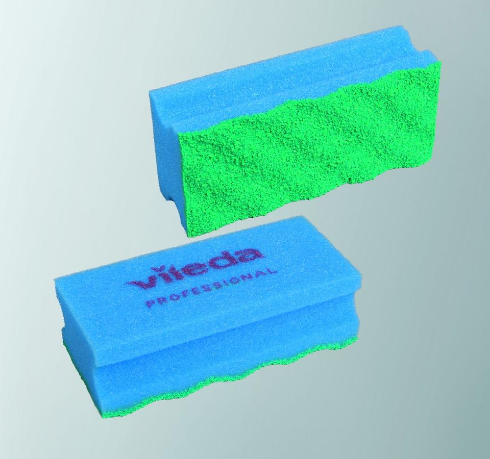 Spugna abrasiva PurActive 15x7 cm blu 10 pz