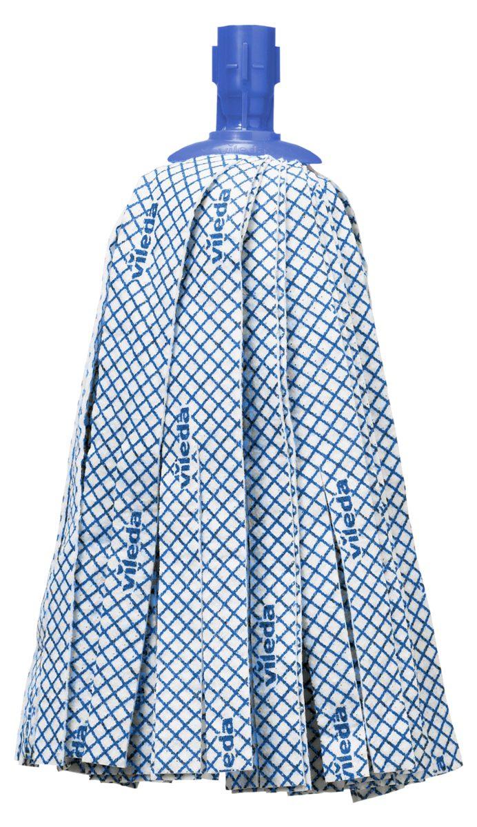 Mop sintetico 230 gr. vite liscio Vileda SuperMop Prof blu