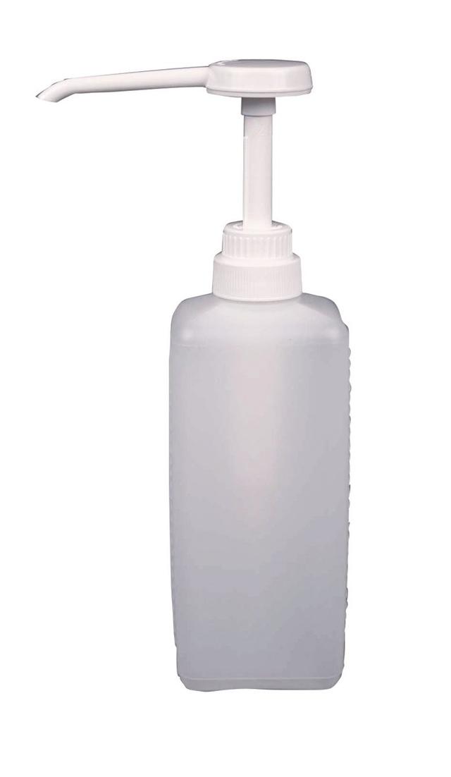 Flacone DS con pompetta da 1 lt.