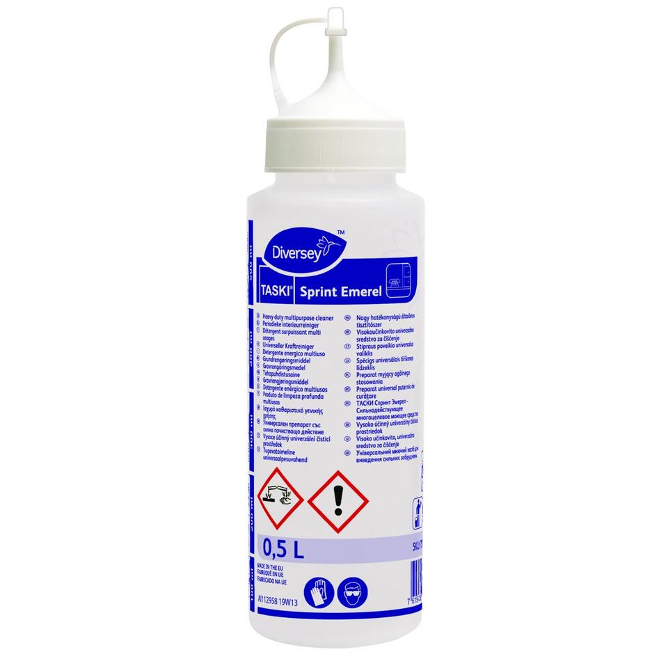 Flacone applicatore Sprint Emerel serigrafato 500 ml - 6 pz x ct