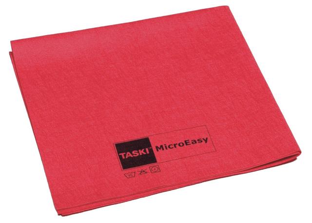 Panno microfibra tnt Taski MicroEasy 37x37 cm. Rosso 5 pz