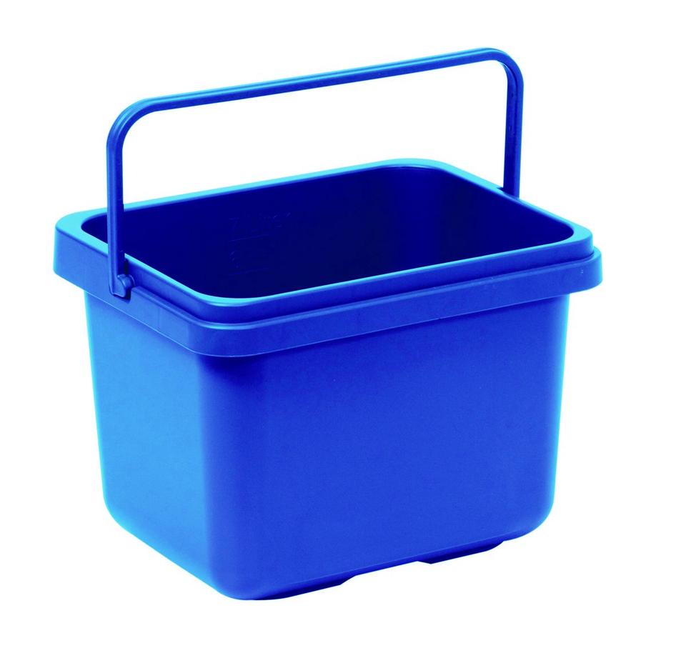 Vaschetta Taski panni lt.7 colore blu