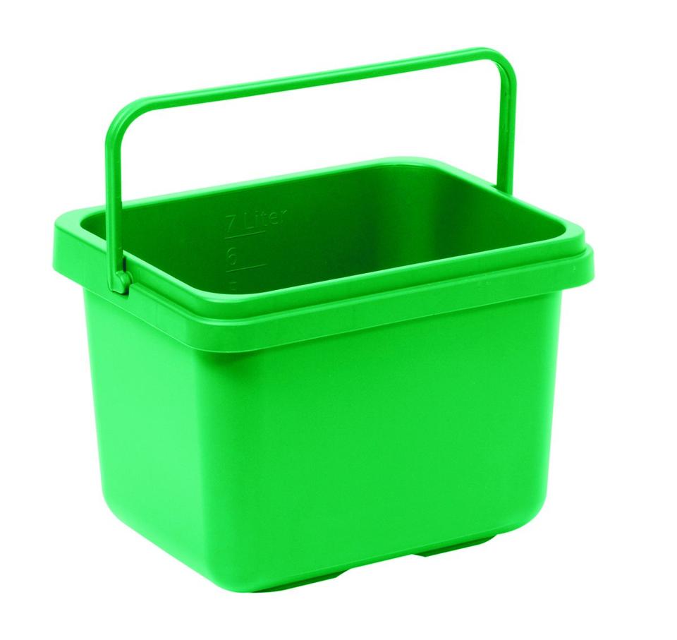 Vaschetta Taski panni lt.7 colore verde