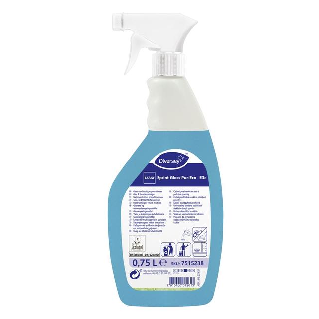 Taski Sprint Glass Pur-Eco deterg. vetri e multiuso 750 ml - 6 pz x ct