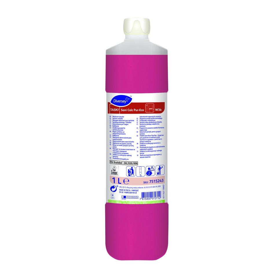 Taski Sani Calc Pur-Eco flacone lt.1 - 6 pz x ct