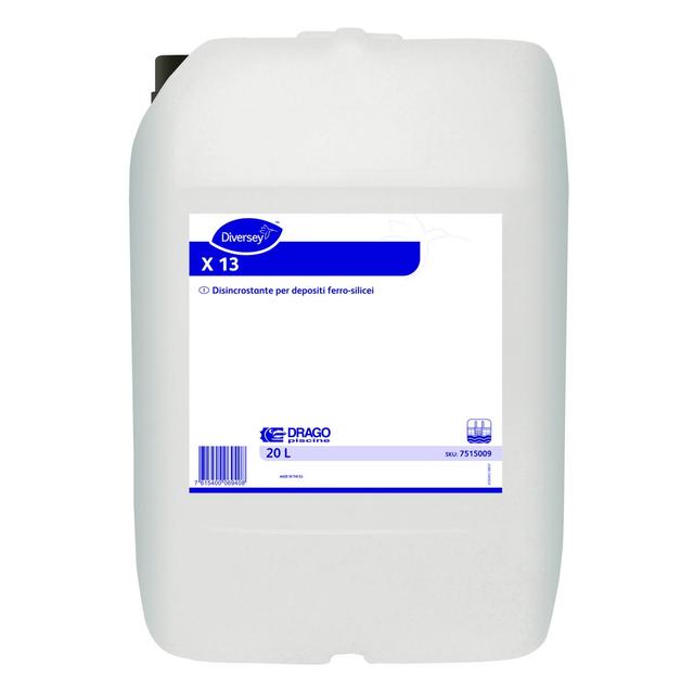 Disincrostante X13 per depositi di silice tanica lt.20