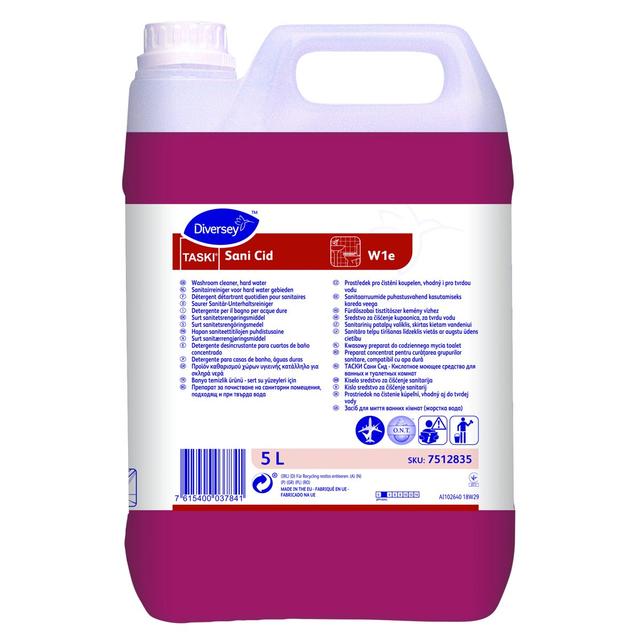 Taski Sani Cid det. disincrostante acido citrico ta 5 lt - 2 ta x ct