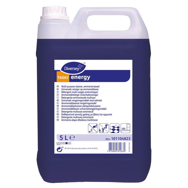 Taski Energy detergente ammoniacale 5 lt - 2 ta x ct