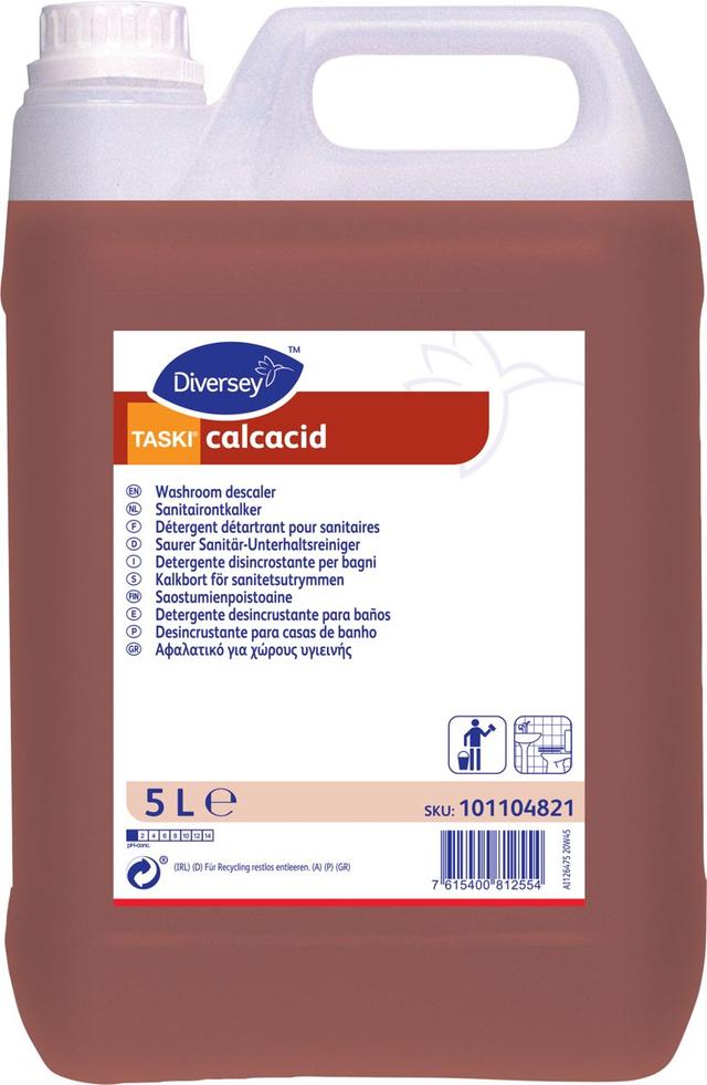 Taski Calcacid disincrostante acido ortofosforico 5 lt - 2 ta x ct
