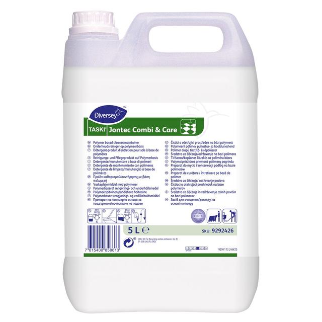 Taski Jontec Combi&Care detergente lucidante lavasciuga 5 lt - 2 ta x ct