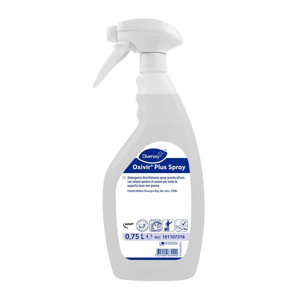 Oxivir Plus Spray det. disinfettante PMC AHP 0,75 lt - 6 pz x ct