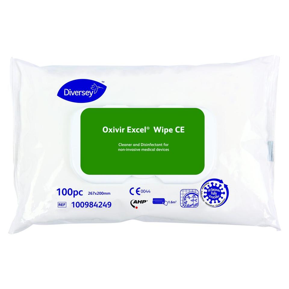 Salvietta det. disinfettante Oxivir Excel Wipe CE 12x100 pz