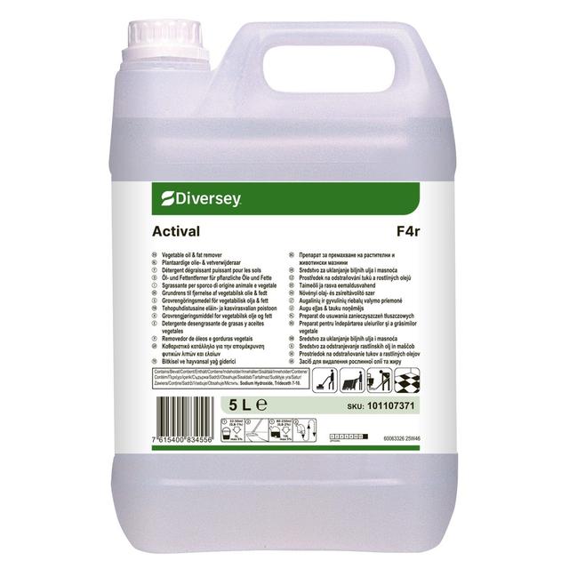 Taski Actival detergente sgrassante grassi oli alimentari - 2 ta x ct