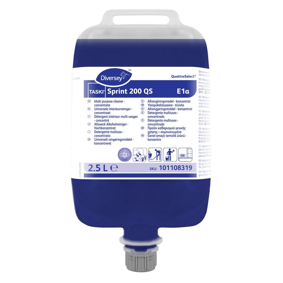 Taski Sprint 200 QS deterg. alcolico arredi/vetri sa 2,5 lt - 2 pz x ct