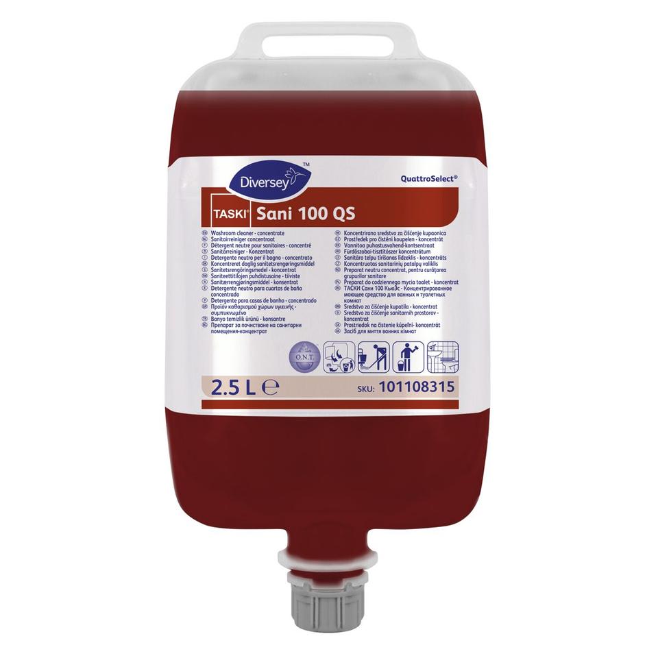 Taski Sani 100 QS det.conc.neutro bagno 2,5 lt - 2 pz x ct