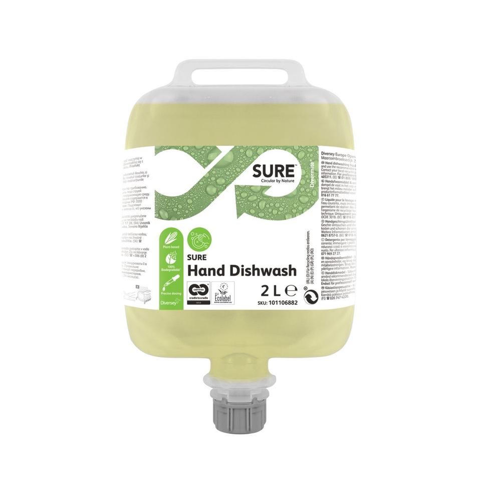 SURE Hand Dishwash Divermite 2 lt - 3 pz x ct