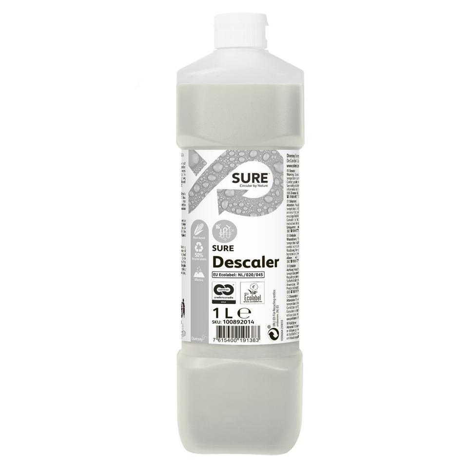 SURE Descaler detergente disincrostante acido cucina 1 lt - 6 pz x ct