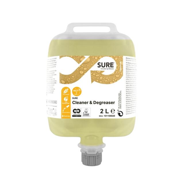 SURE Cleaner&Degreaser Divermite 2 lt - 3 pz x ct