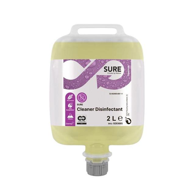 SURE Cleaner disinfectant biocida Divermite 2 lt