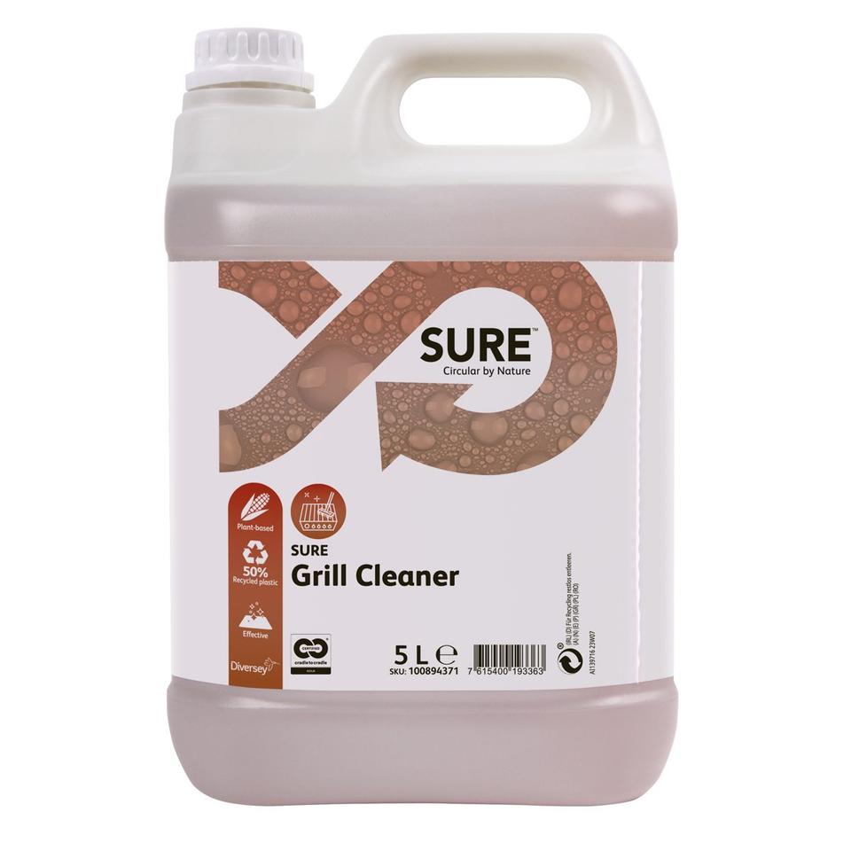 SURE Grill Cleaner detergente quotidiano forni e grill 5 lt - 2 ta x ct