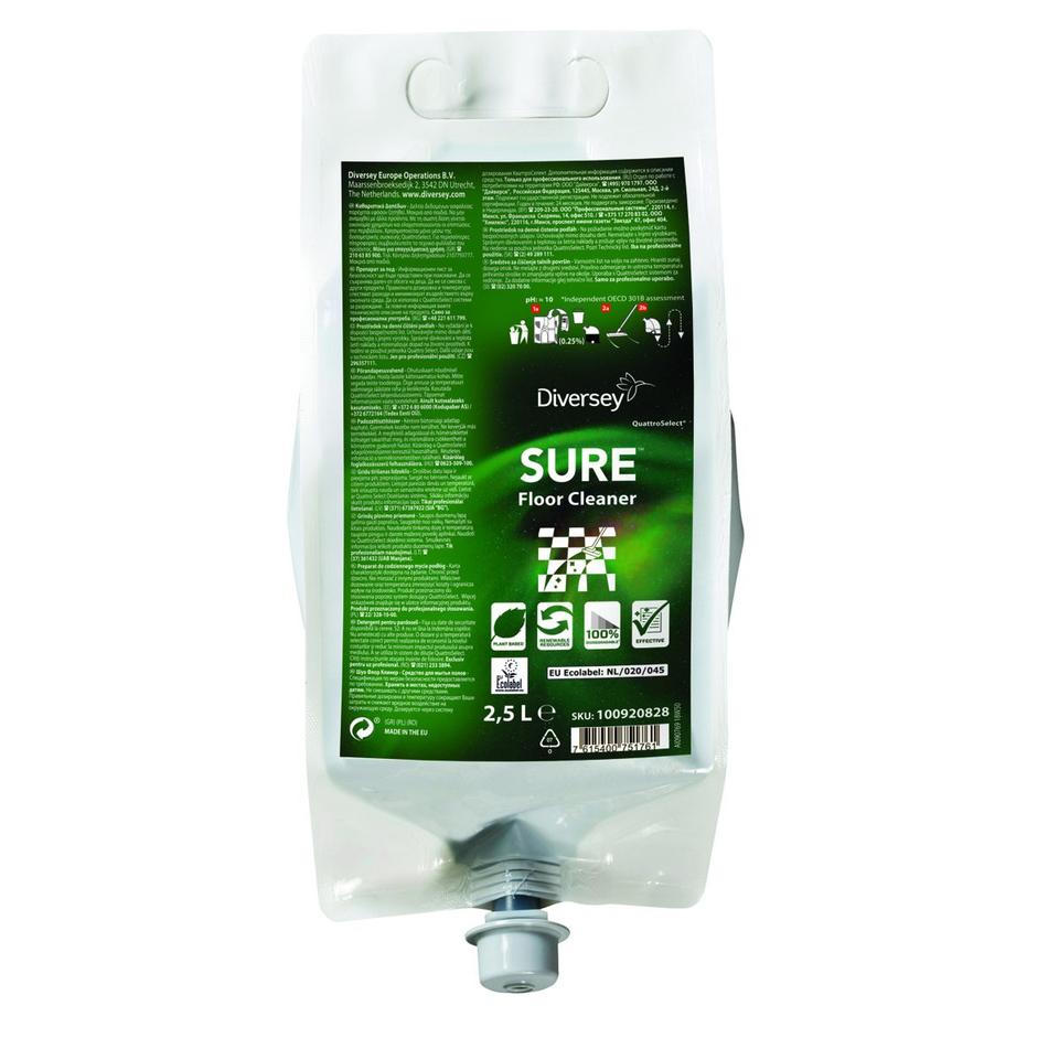 SURE Floor Cleaner QS - 2 pz x ct