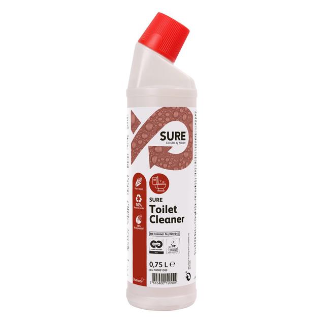 SURE Toilet Cleaner detergente anticalcare WC 750 ml - 6 pz x ct