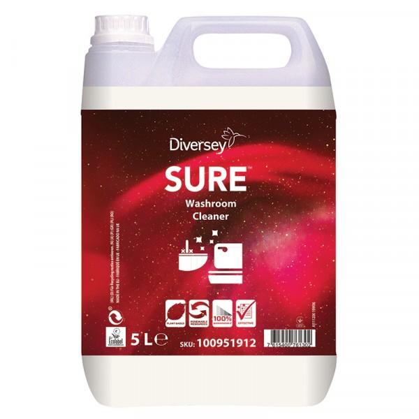 SURE Washroom Cleaner detergente bagno tan 5 lt