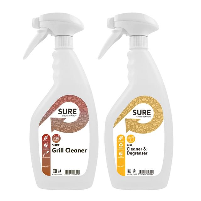 Kit flaconi vuoti Sure Grill - Cleaner&Degreaser 750 ml - 6 pz x ct