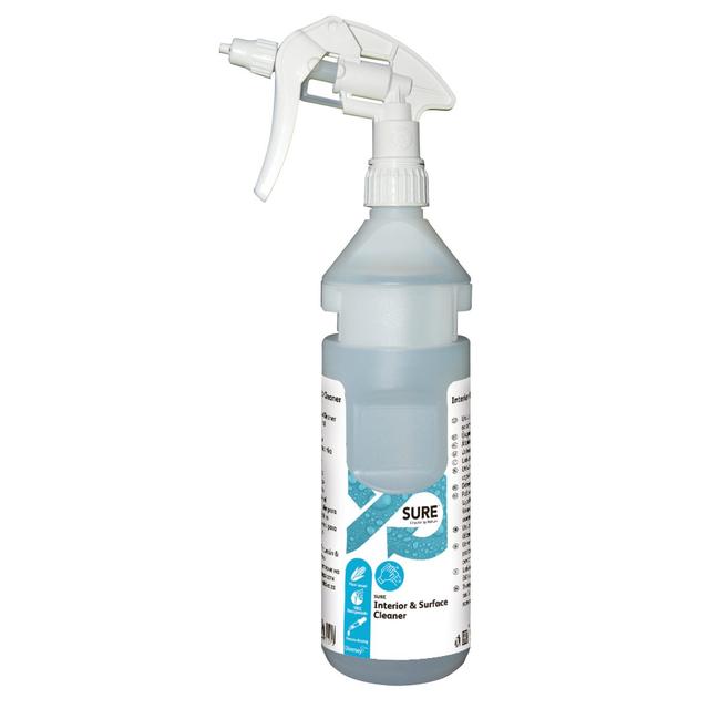 Kit bottiglie vuote Divermite Sure Interior&S Cleaner 750 ml - 6 pz x ct