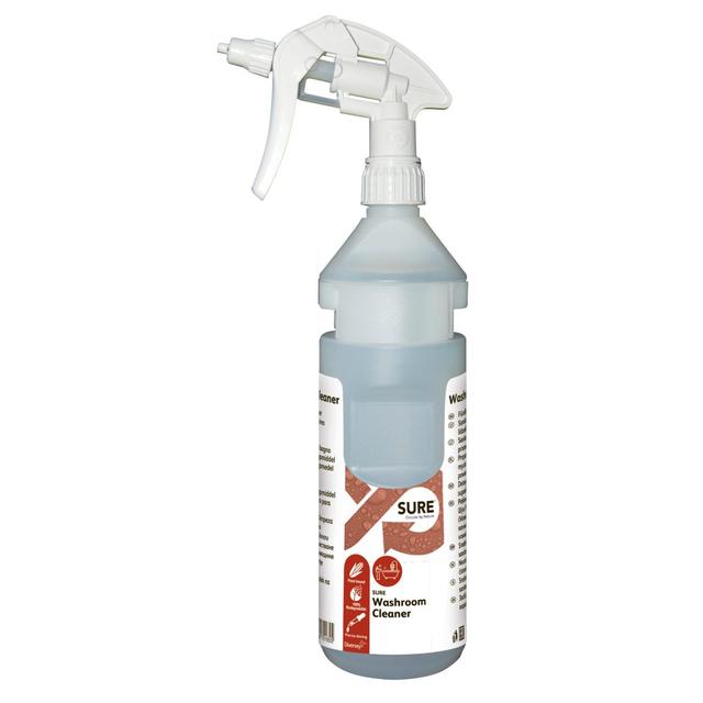 Kit bottiglie vuote Divermite Sure Washroom Cleaner 750 ml - 6 pz x ct