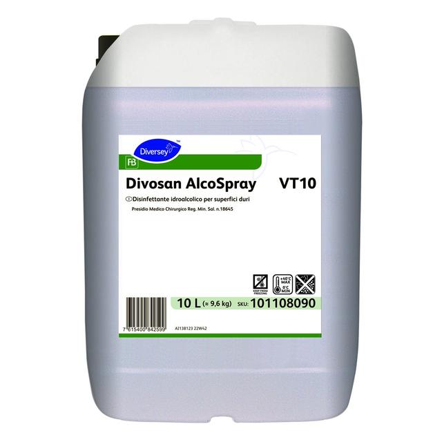 Divosan AlcoSpray VT10 P.M.C. n.18645 tanica 10 lt