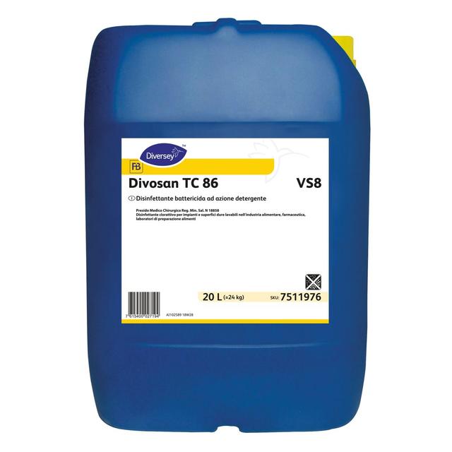 Divosan TC 86 VS8 detergente disinfettante cloro 20 kg