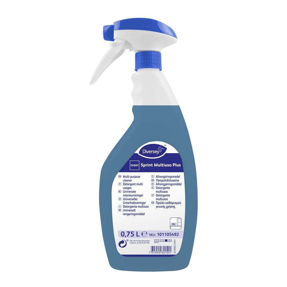 Taski Sprint Multiuso Plus detergente multiuso vetri 750 ml - 6 pz x ct