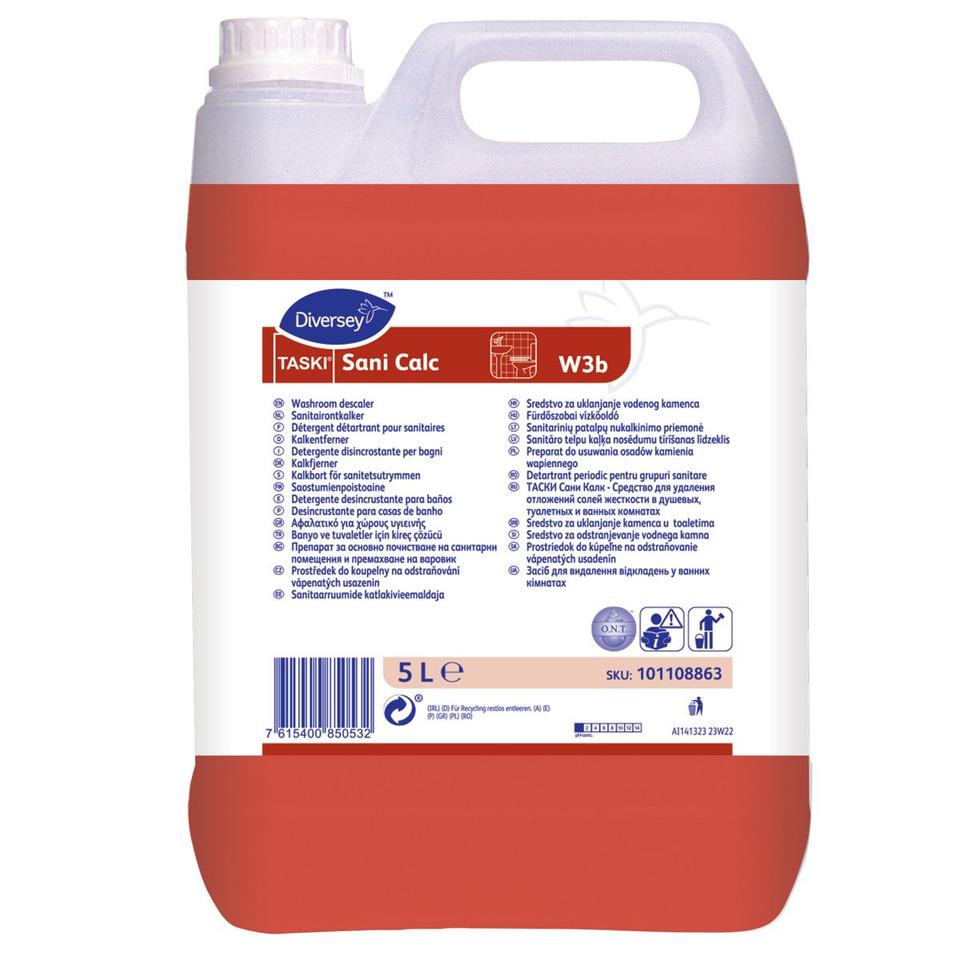 Taski Sani Calc W3b disincrostante bagno ta 5 lt - 2 ta x ct