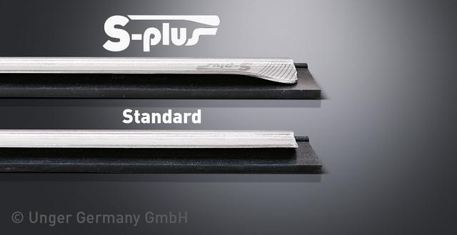 Guida a S Plus acciaio inox per tergi 35 cm ErgoTec S e Pro