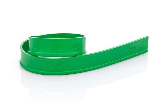 Gomma tergivetro 45 cm alta scivolosità - verde cf 10 pz