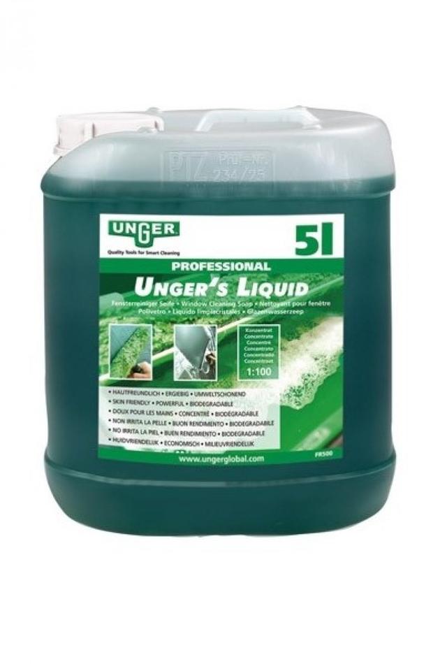 Detergente vetri Unger's Liquid - tan. 5 lt
